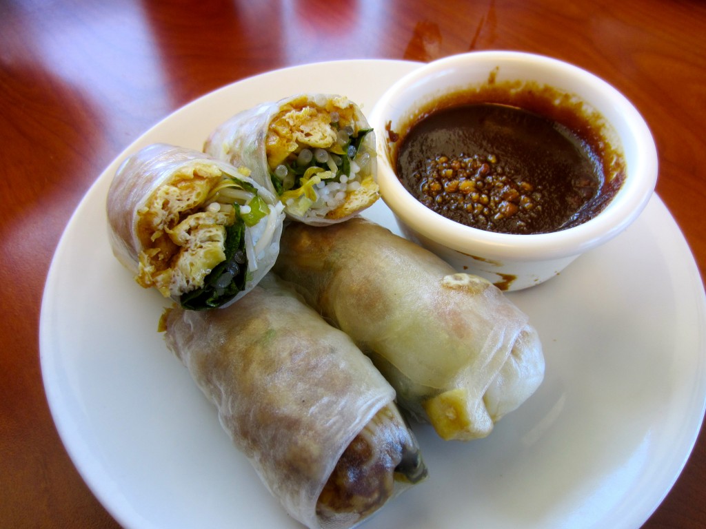 vegan spring rolls