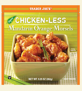 Trader Joe's Chicken-Less Mandarin Orange Morsels