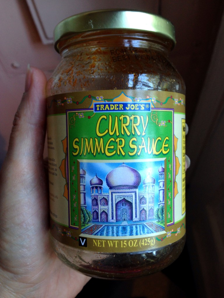 trader joe's vegan curry simmer sauce