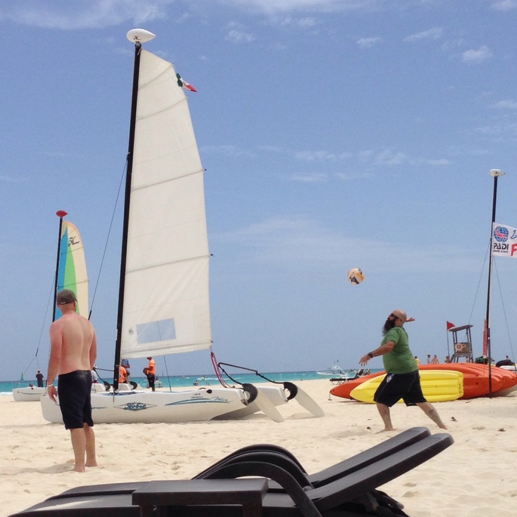 beach volleyball