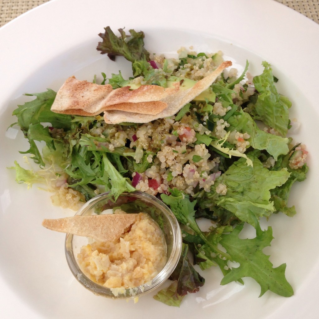 quinoa arugula salad