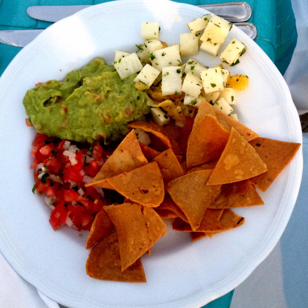 chips guacamole jicama salad