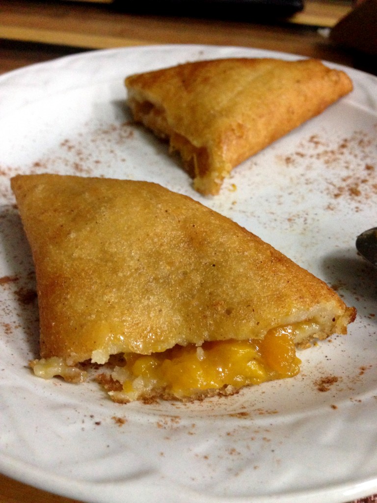 vegan fruit filled empanadas