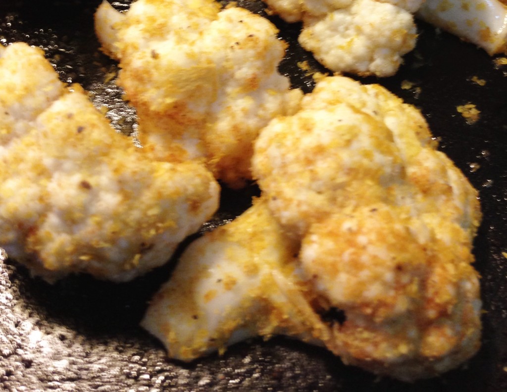 seasoned cauliflower