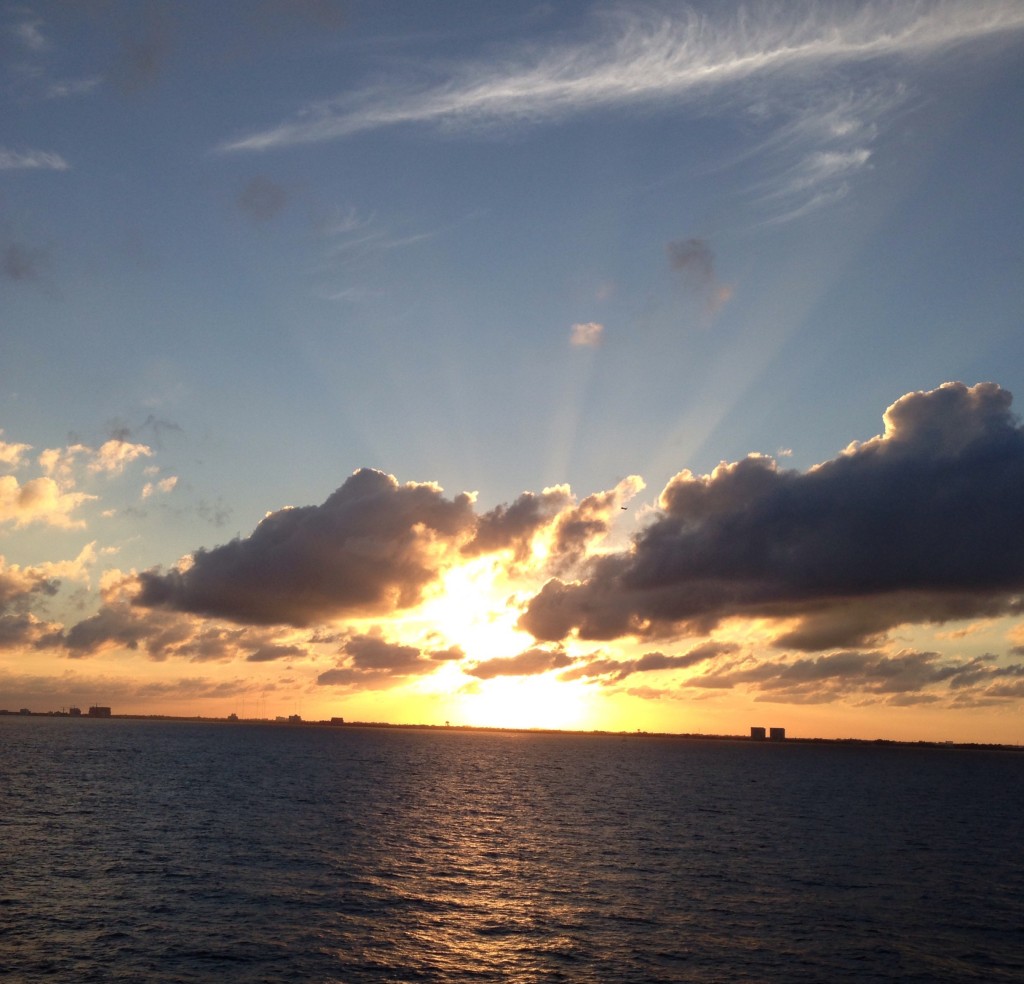 caribbean sunset