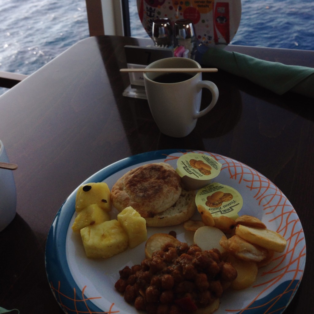 vegan breakfast on royal caribbean cruise