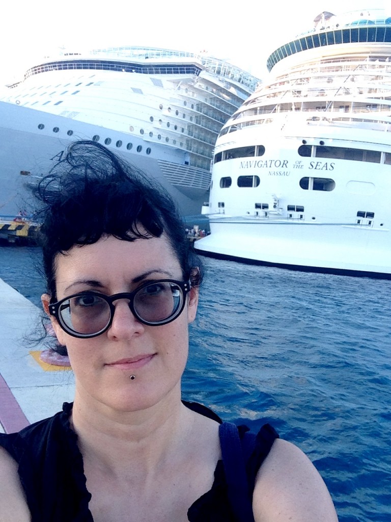 royal caribbean ship selfie