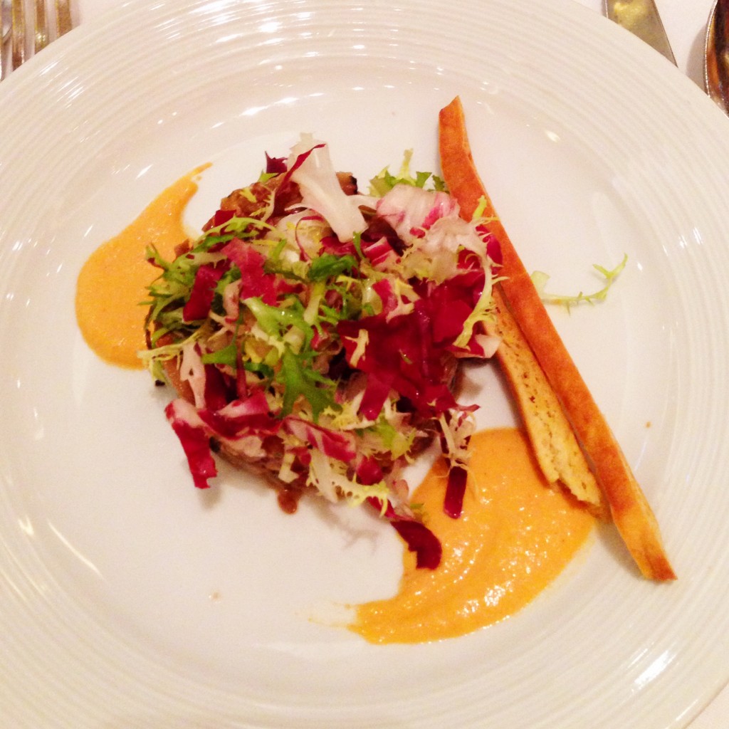 vegan salad on royal caribbean