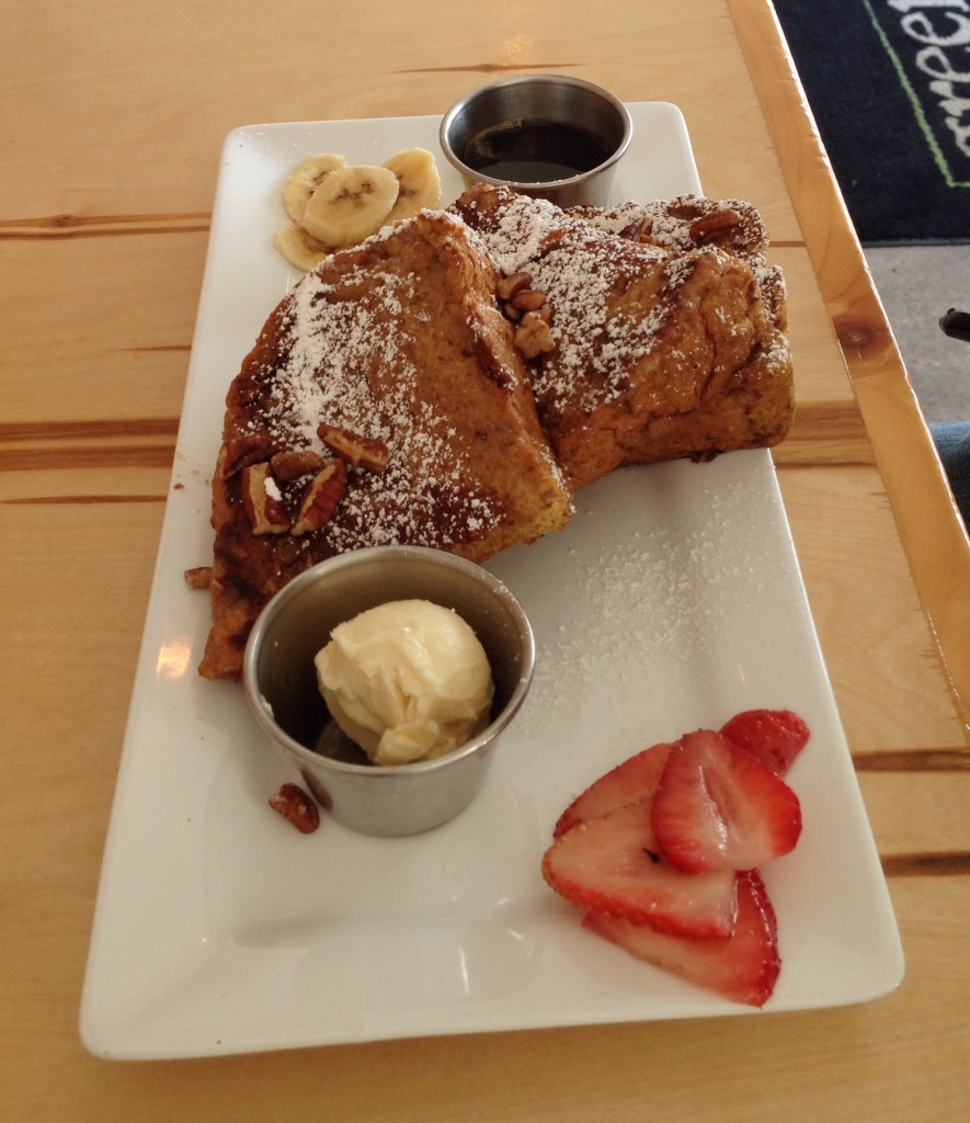 vegan gluten free pumpkin french toast