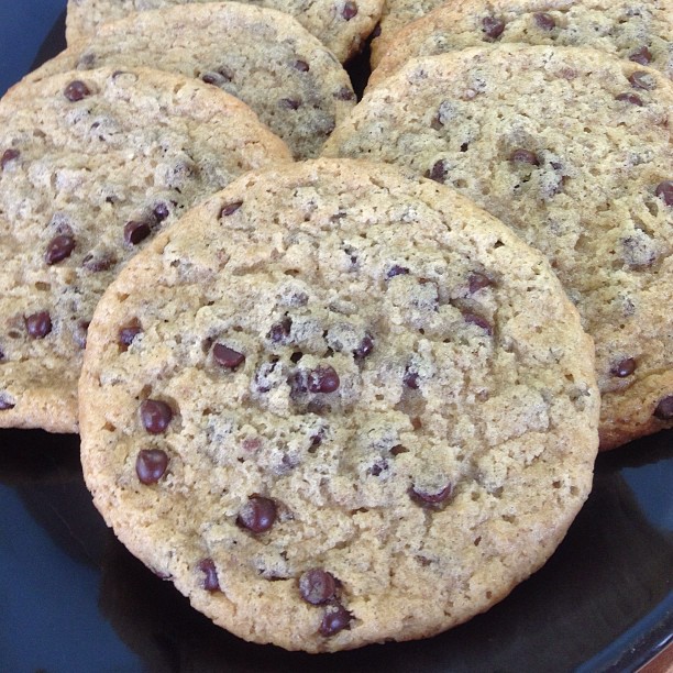 vegan chocolate chip cookies