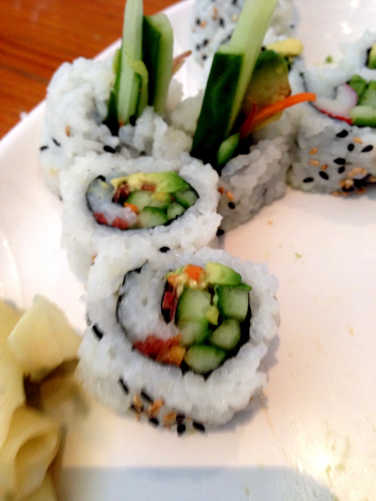 vegan sushi