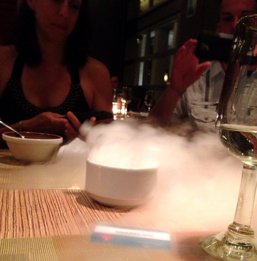 dry ice show