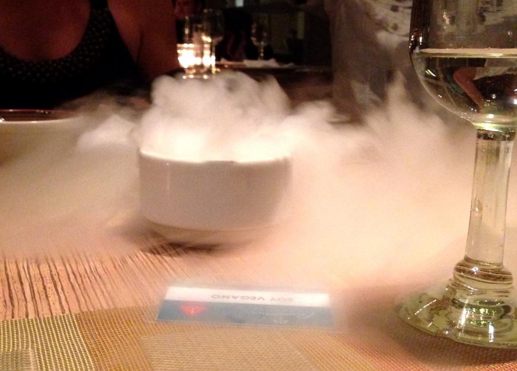 dry ice show